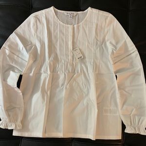 Brooks Brothers white blouse
